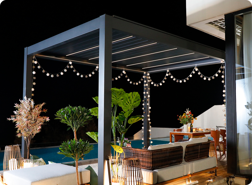Outdoor living space